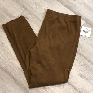 Suede Leggings